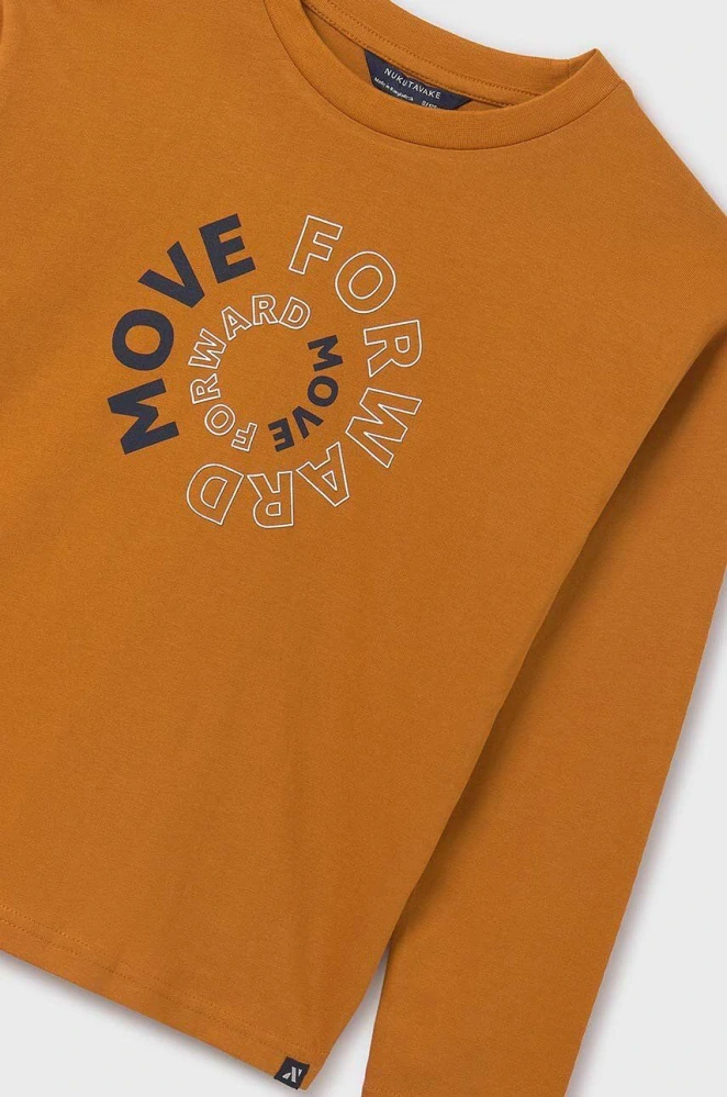 Chlapecké triko dlouhý rukáv Mayoral  842-84 Amber