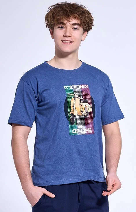 Chlapecké pyžamo Cornette Fun Young Scooter 500/49 velikost 182