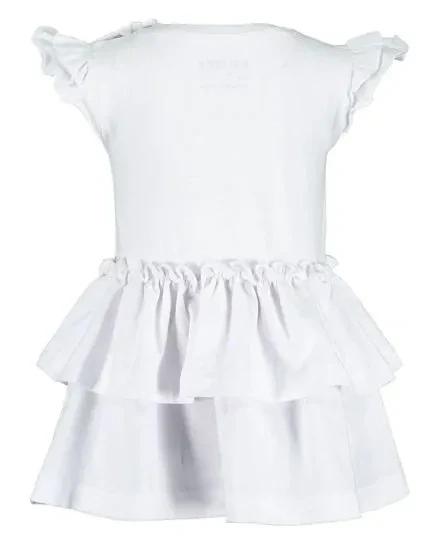 Bavlněné šaty Blue Seven 901103 bílé