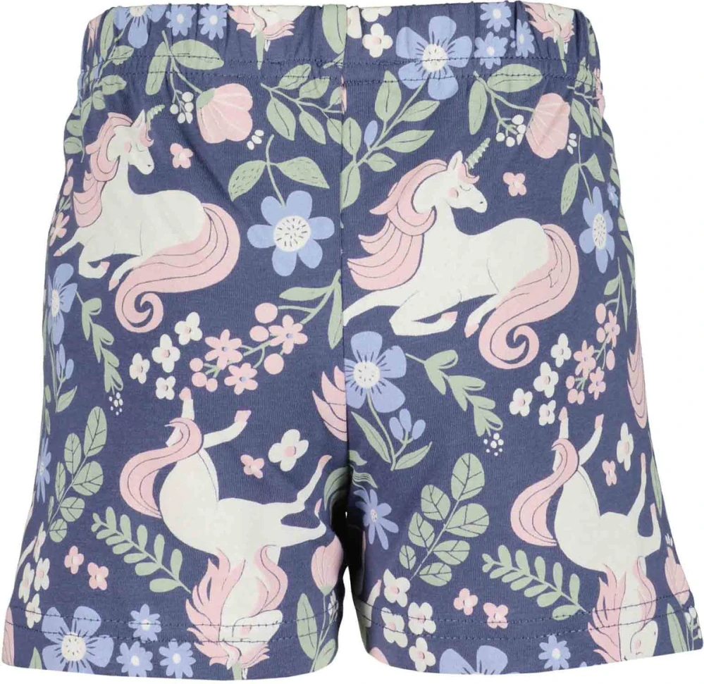 Bavlněné kraťasy Unicorn Blue Seven 724682