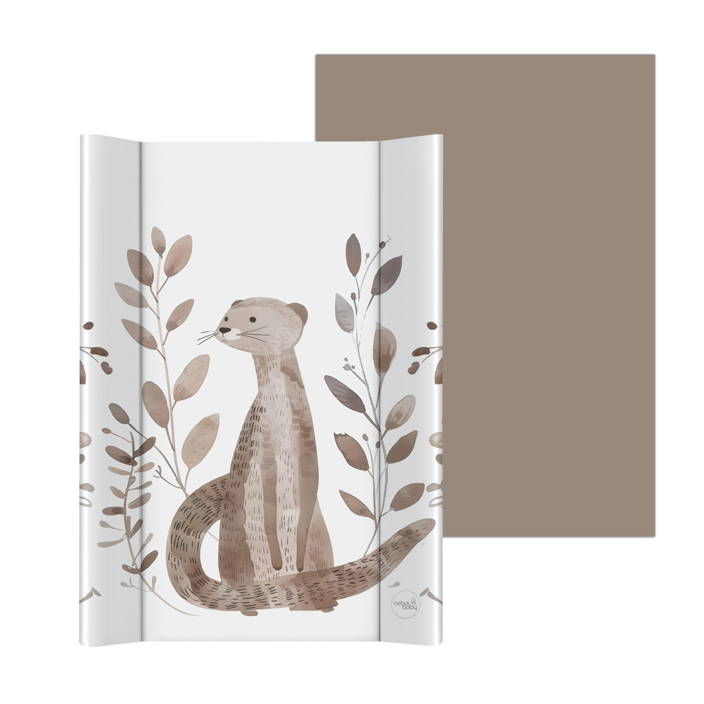 CEBA Podložka přebalovací 2-hranná měkká (50x70) Basic Clever Otter