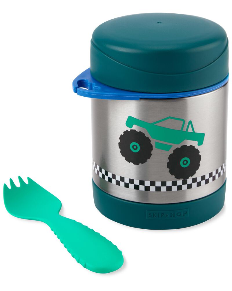 SKIP HOP Spark Style Termoska na jídlo se lžičkou/vidličkou Monster Truck 325 ml, 3r+
