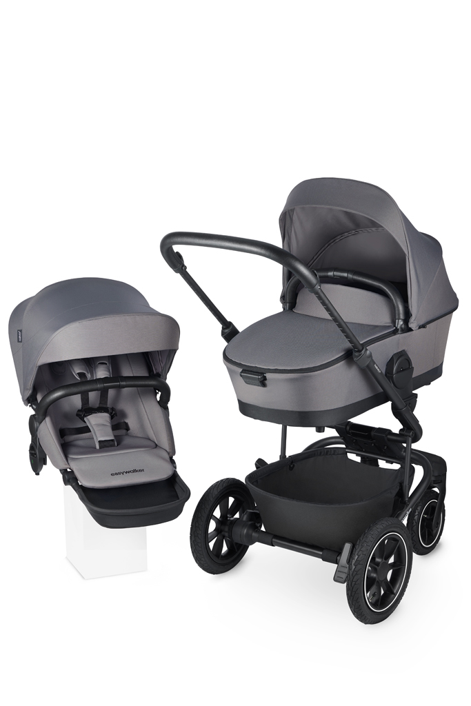 EASYWALKER Kočárek kombinovaný Harvey⁵ Pebble Grey XXL AIR