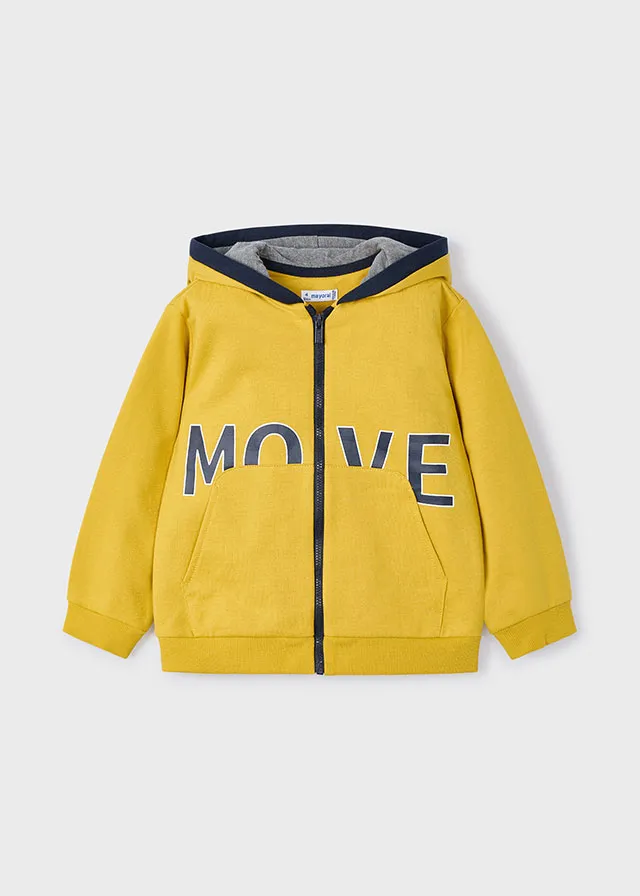 Chlapecká 3dílná tepláková souprava Mayoral 907-33 Okrovo modrá velikost 128