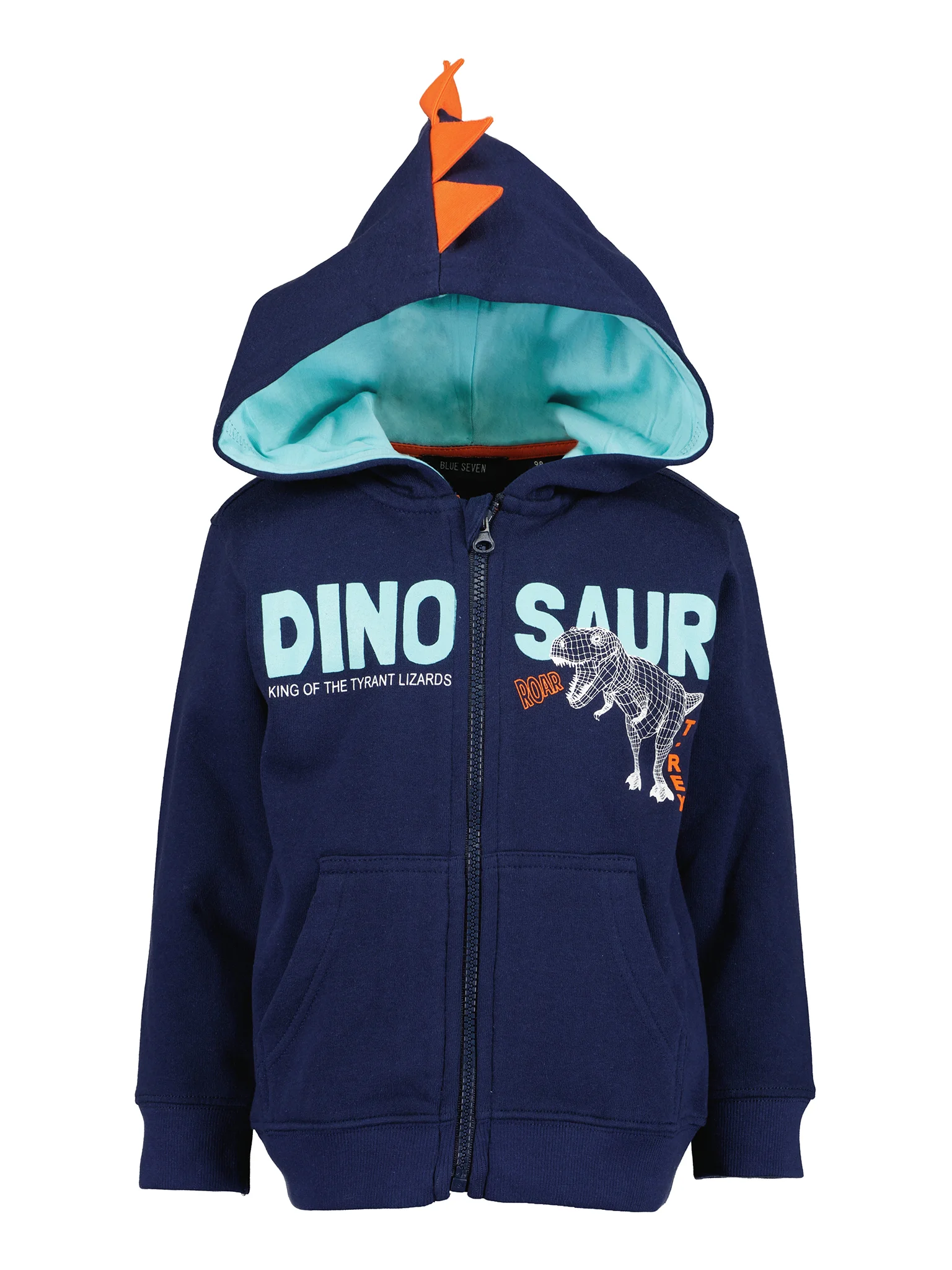 Mikina Dinosaur Blue Seven 864704 tmavě modrá velikost 110