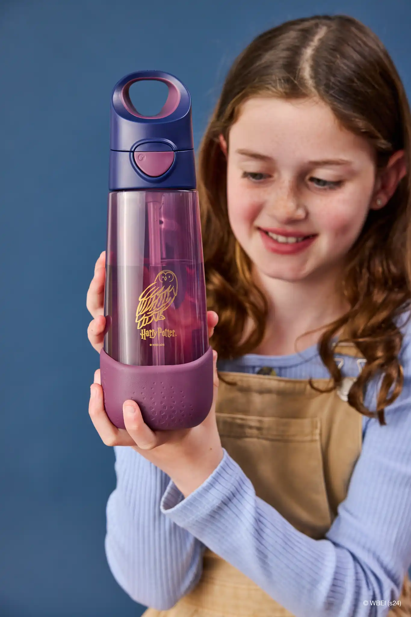 b.box Lahev na pití s brčkem 600 ml - Harry Potter 