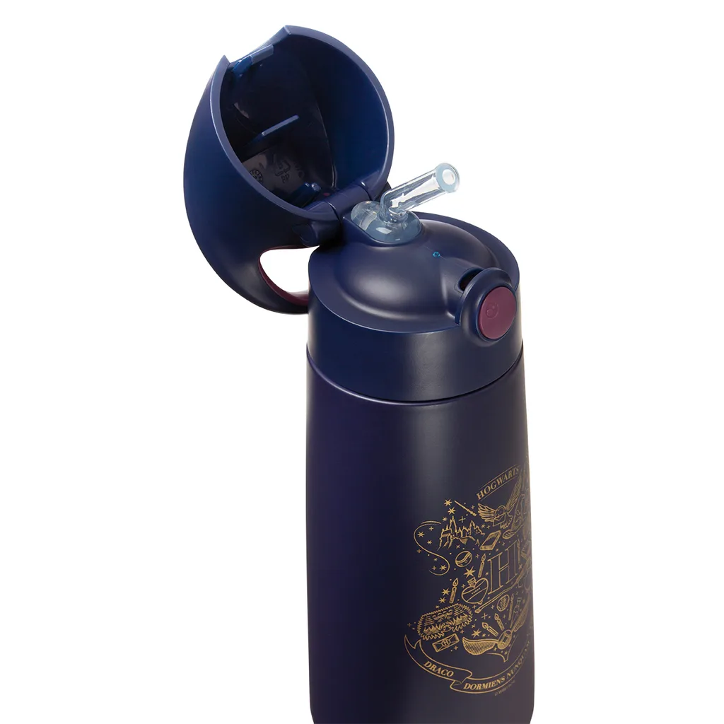 b.box Termoska na pití s brčkem 500 ml - Harry Potter