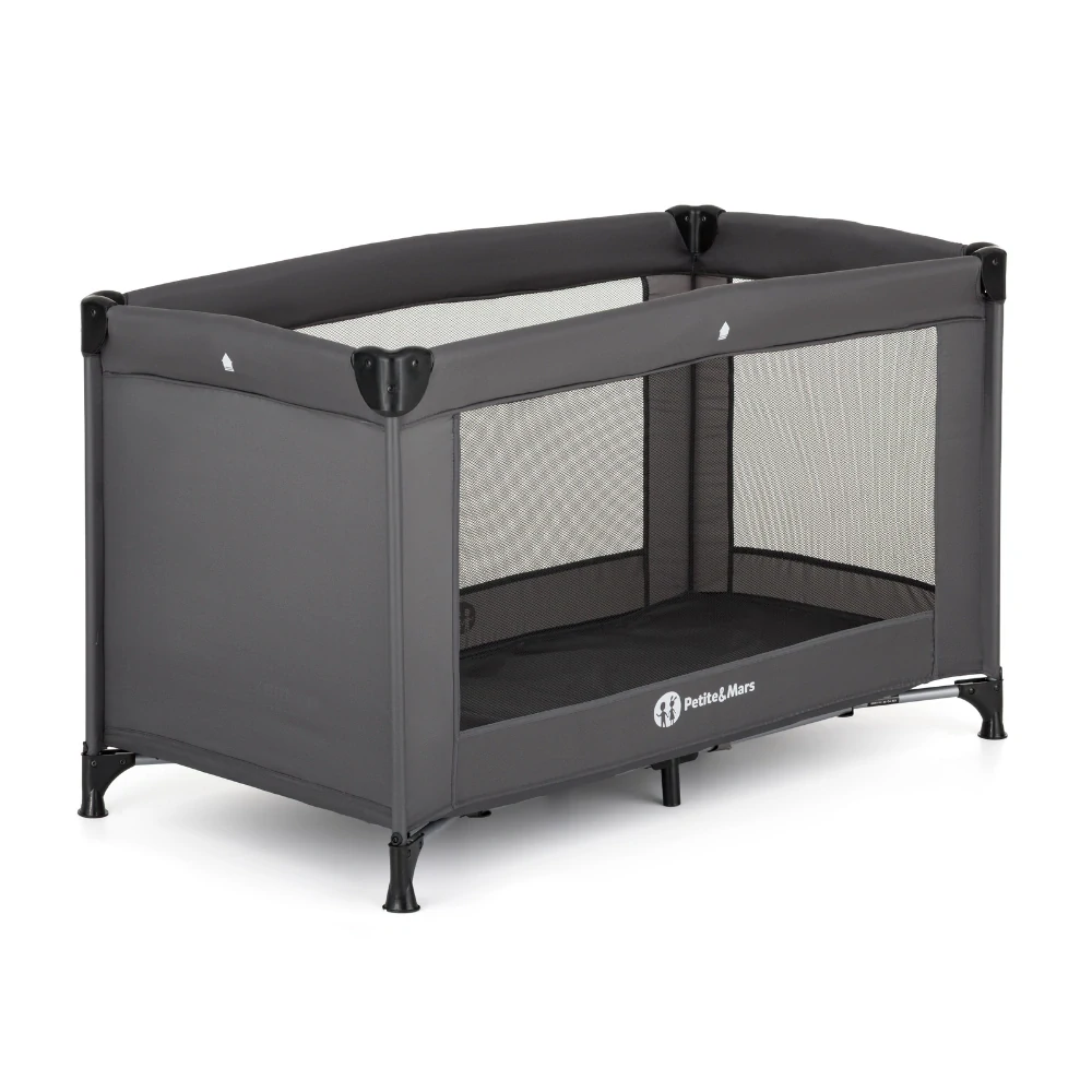 PETITE&MARS Postýlka cestovní Koot Lite, Dark Grey