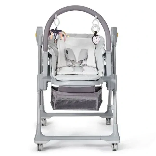 KINDERKRAFT SELECT Židlička jídelní Lastree Grey, Premium