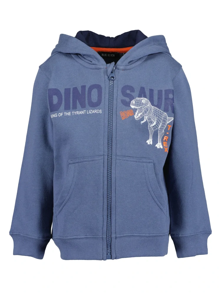 Mikina Dinosaur Blue Seven 864704 Jeans modrá velikost 122