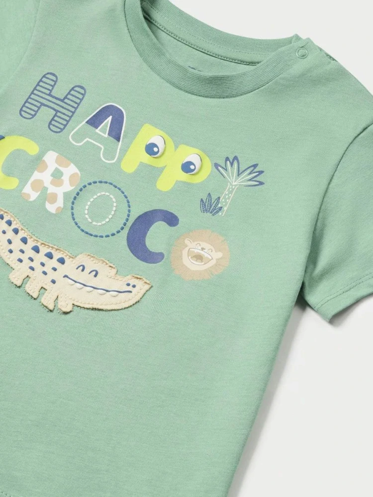 Chlapecké triko krátký rukáv Happy Croco Mayoral 1023-26