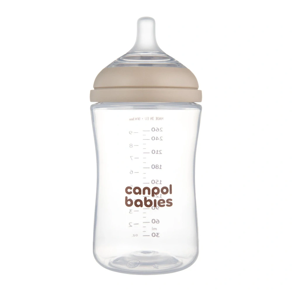 Canpol babies Lahev antikoliková Natural Shape 260ml