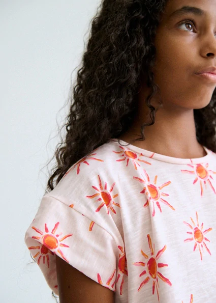 Dívčí triko Crop top Mayoral 6012-19