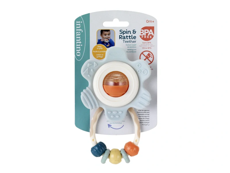 Infantino Chrastítko s kousátky Bendy Tubes