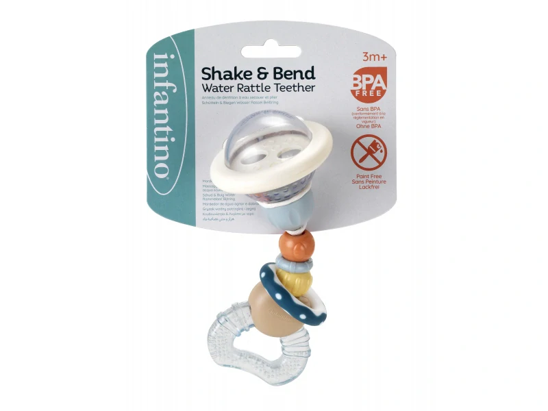 Infantino Chrastítko s kousátkem Shake & Bend