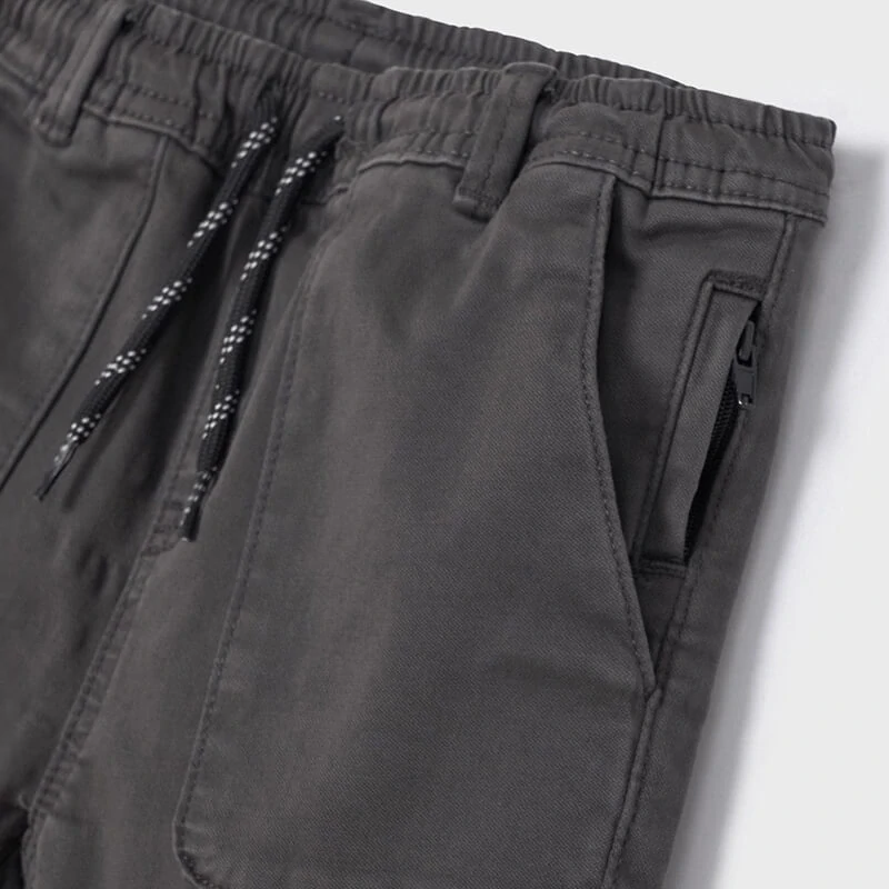 Chlapecké rifle Jogger Mayoral 4590-16 Hnědošedé