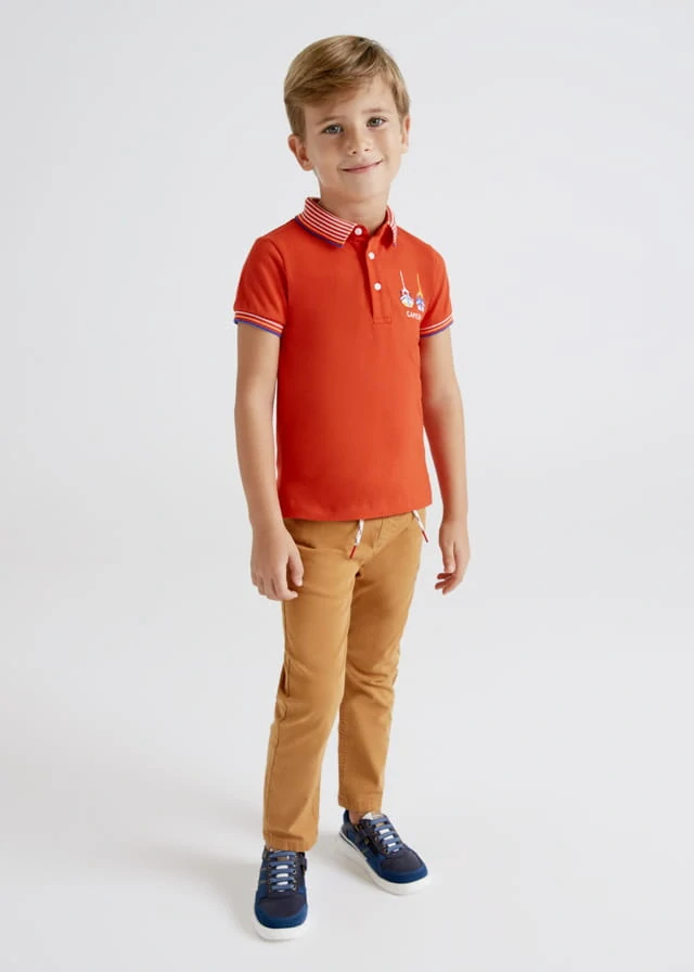 Chlapecké rifle Jogger Mayoral 3581-10 Okrové velikost 134