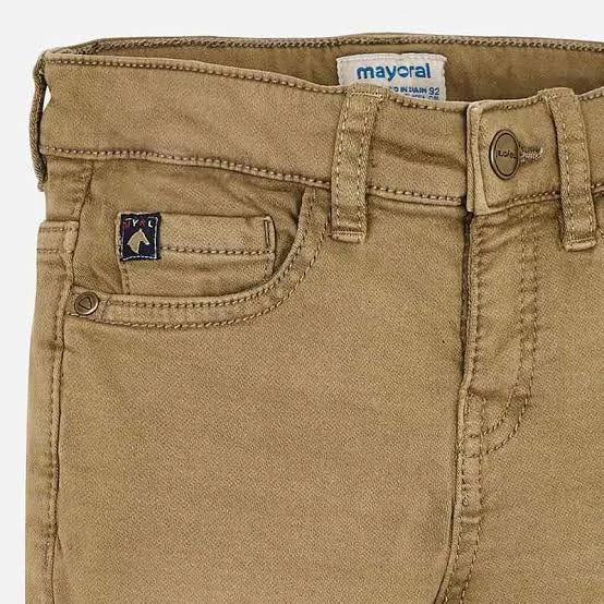 Chlapecké riflové kalhoty Mayoral 4511-25 Hnědé
