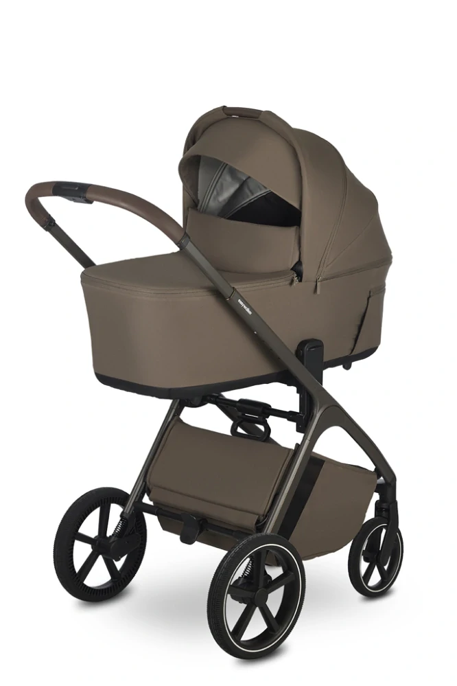EASYWALKER Set kočárek 4v1 Zoey Go Chestnuts Brown + CBX Aton B2 i-Size + CYBEX Base One
