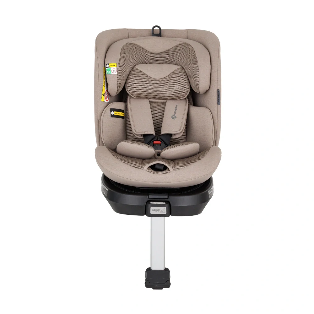 PETITE&MARS Autosedačka Twistguard Pro i-Size Tan Brown Air 40-150 cm(0-36 kg)