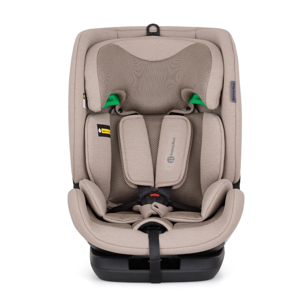 PETITE&MARS Autosedačka Prime Pro i-Size Tan Brown Air 76-150 cm (9-36 kg)