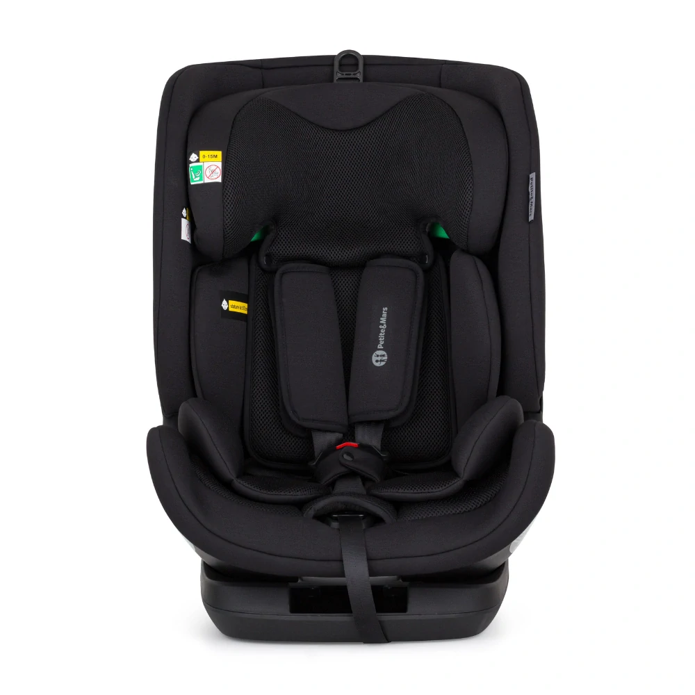 PETITE&MARS Autosedačka Prime Pro i-Size Coal Black Air 76-150 cm (9-36 kg)
