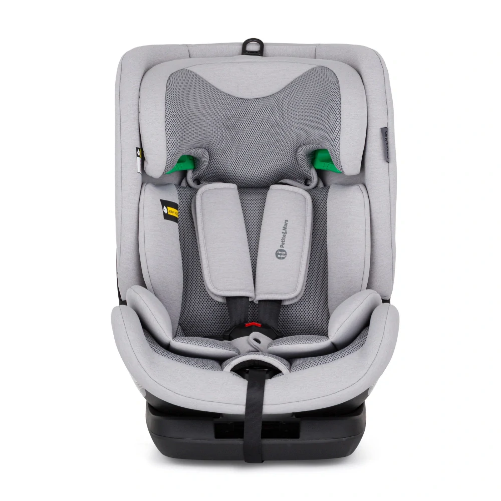 PETITE&MARS Autosedačka Prime Pro i-Size Gentle Grey Air 76-150 cm (9-36 kg)