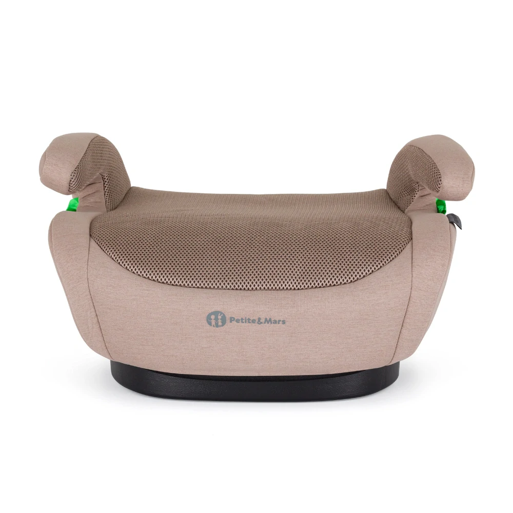 PETITE&MARS Podsedák Optimus Pro i-Size Air Tan Brown 125 - 150 cm (22-36 kg)