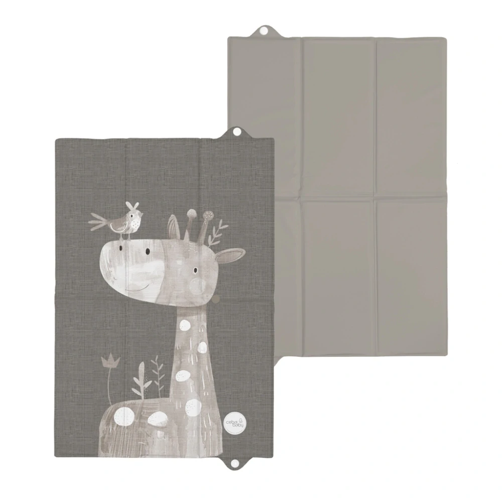 CEBA Podložka přebalovací cestovní (40x60) Basic Friendly Giraffe