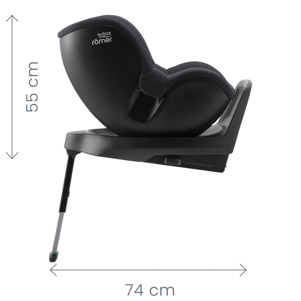 Autosedačka BRITAX RÖMMER Dualfix M Plus Style Carbon Black