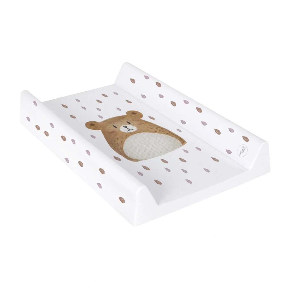 CEBA BABY Podložka přebalovací 2-hranná s pevnou deskou (50x70) Basic Bear Buddy