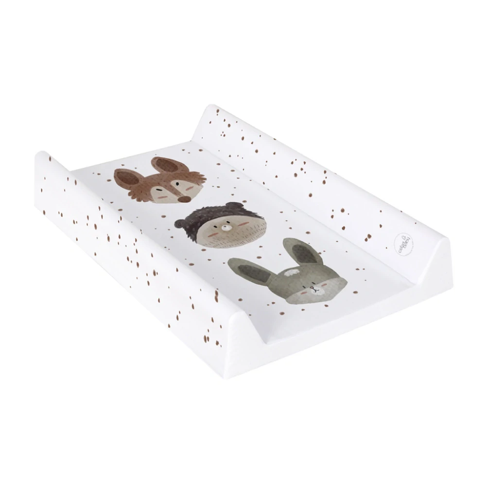 CEBA BABY Podložka přebalovací 2-hranná měkká (50x70) Basic Cute Animals