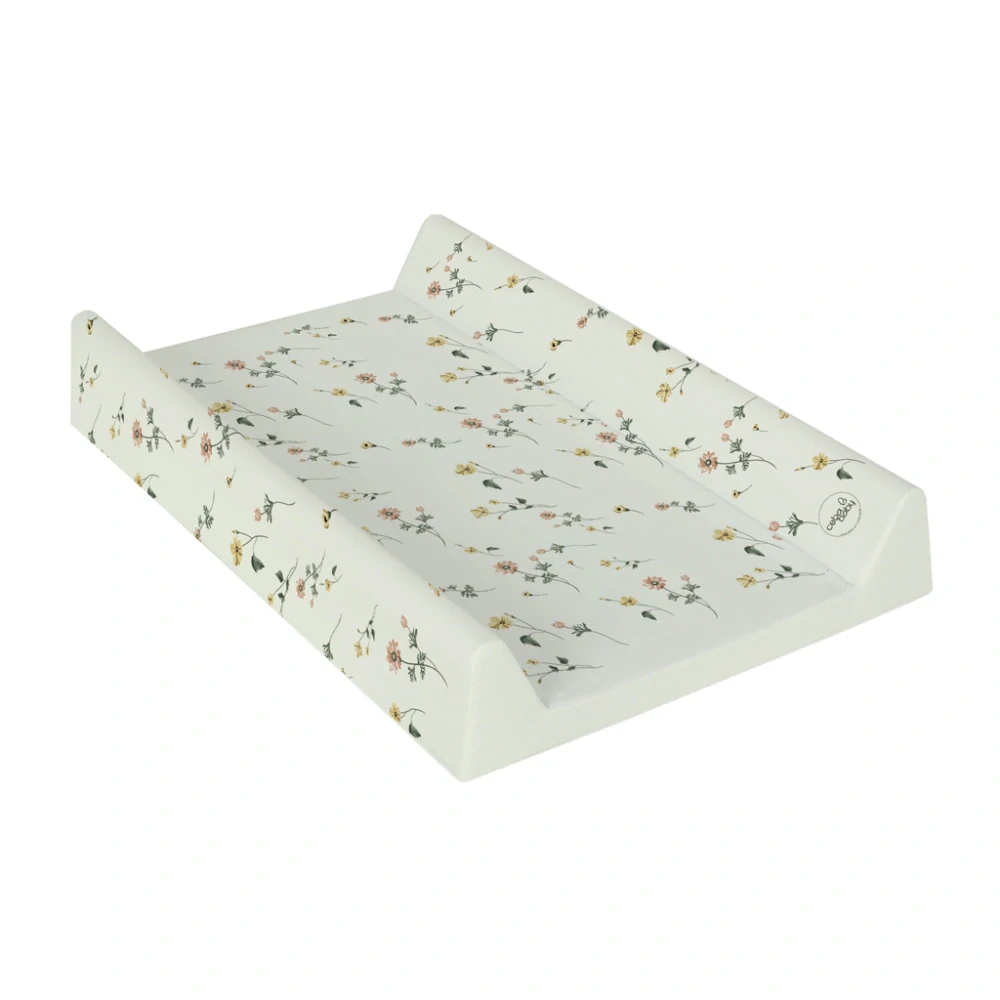 CEBA BABY Podložka přebalovací 2-hranná měkká (50x70) Basic Floral Breeze