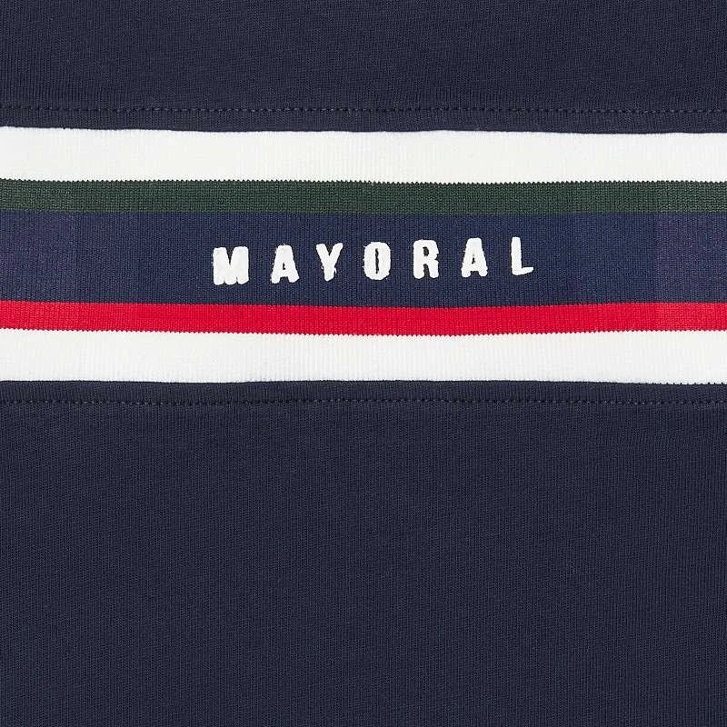 Chlapecká triko dlouhý rukáv Mayoral  2046-21 Tmavě modré