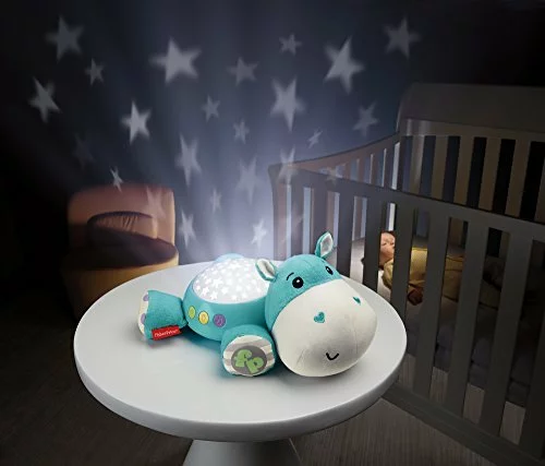 Fisher Price Plyšový hrošík projektor na zeď