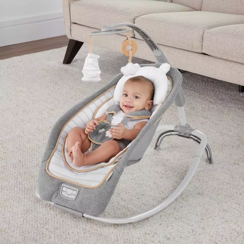 Ingenuity Houpátko vibrující s melodií Boutique 0m+, do 11 kg