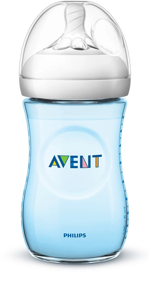 Láhev Natural Philips Avent 260 ml, 1 ks modrá 