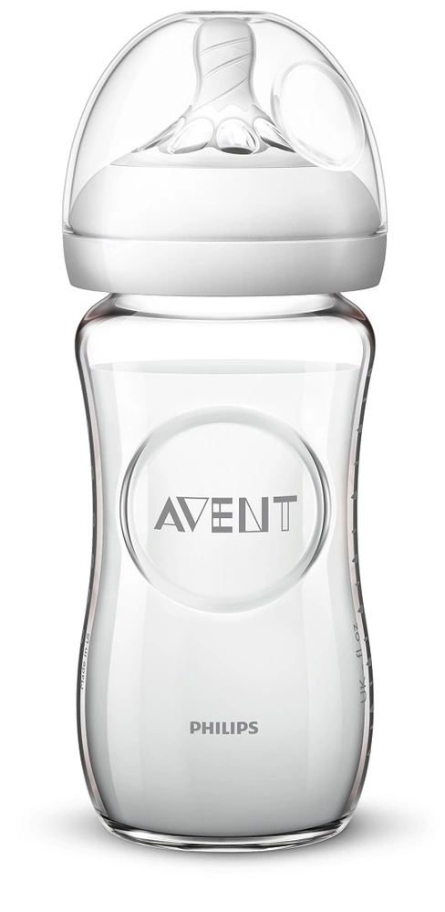 Lahev Natural Philips Avent skleněná 240 ml nová