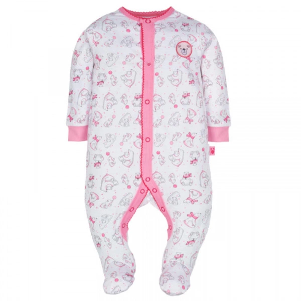 G-mini bavlněnný overal Medvídek potisk