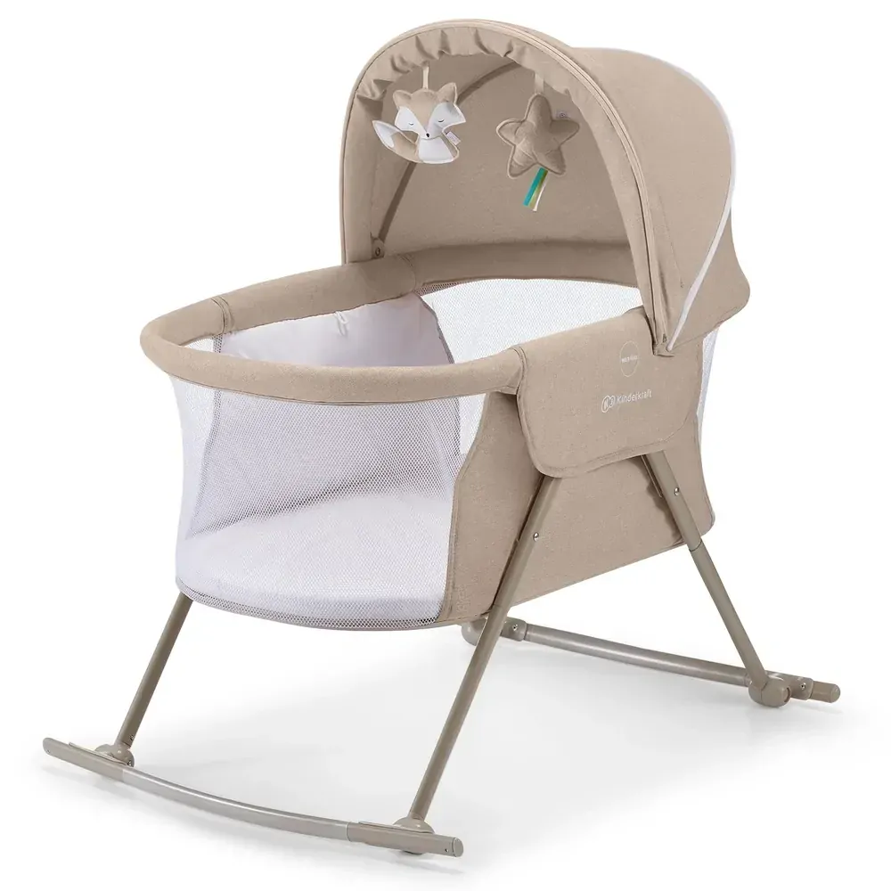 Postýlka dětská 3v1 Lovi Beige Kinderkraft 