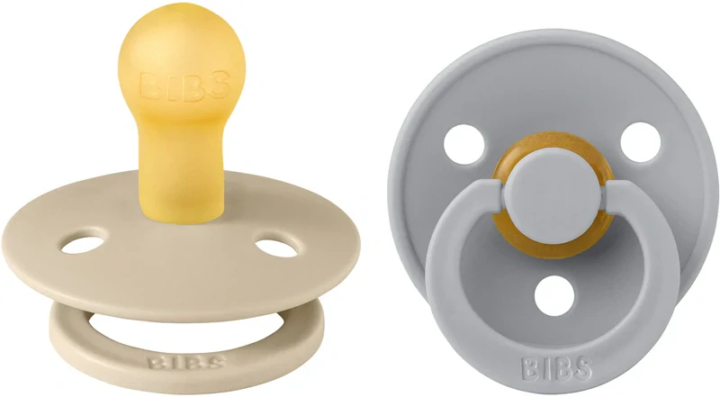 BIBS dudlíky z přírodního kaučuku 2ks Vanilla/Cloud velikost 1 (0-6měs)