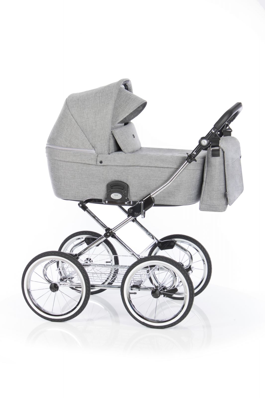 Roan Coss Classic kombinovaný kočárek Titanium
