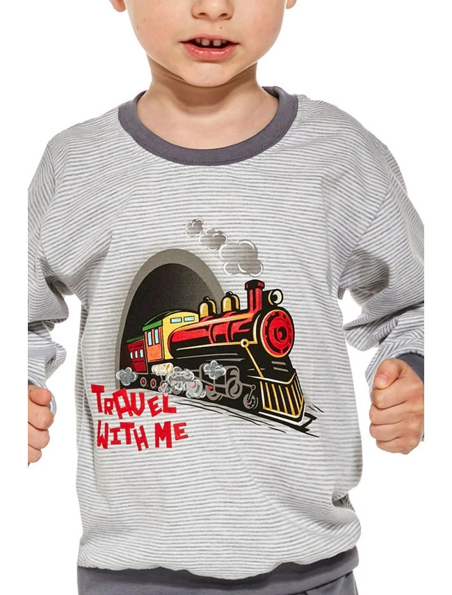 Chlapecké pyžamo Cornette Kids Train 478/145