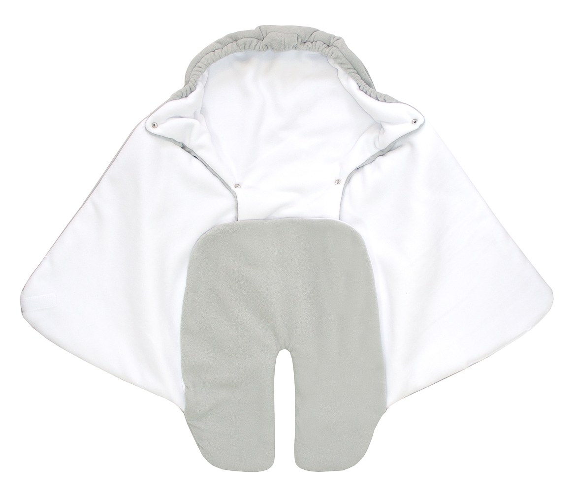 Zavinovačka ZOE - šedá+bílá