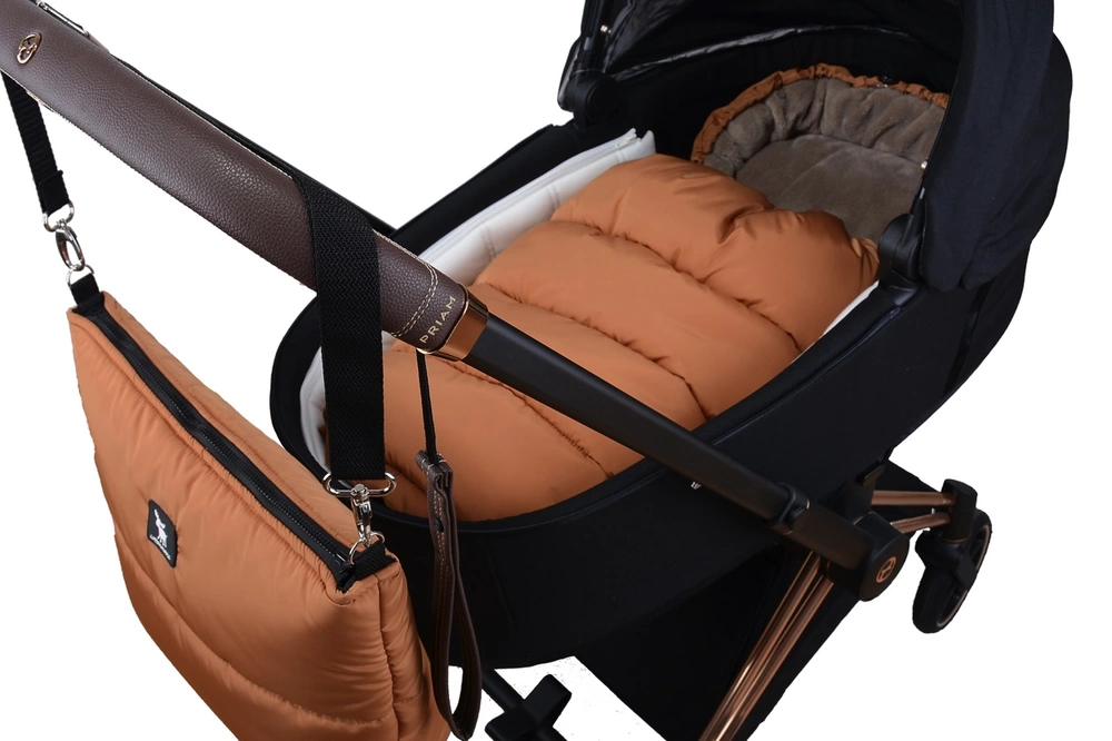 Zimní fusak Cottonmoose Combi  Amber+kožešina hnědá
