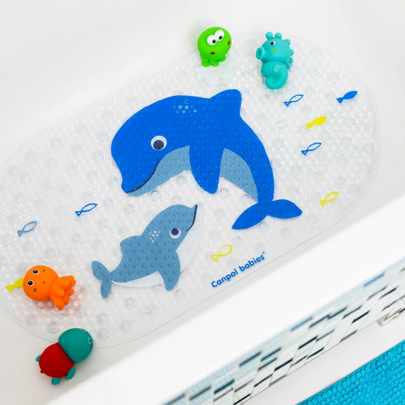 Canpol babies Protiskluzová podložka do vany LOVE&SEA Delfín