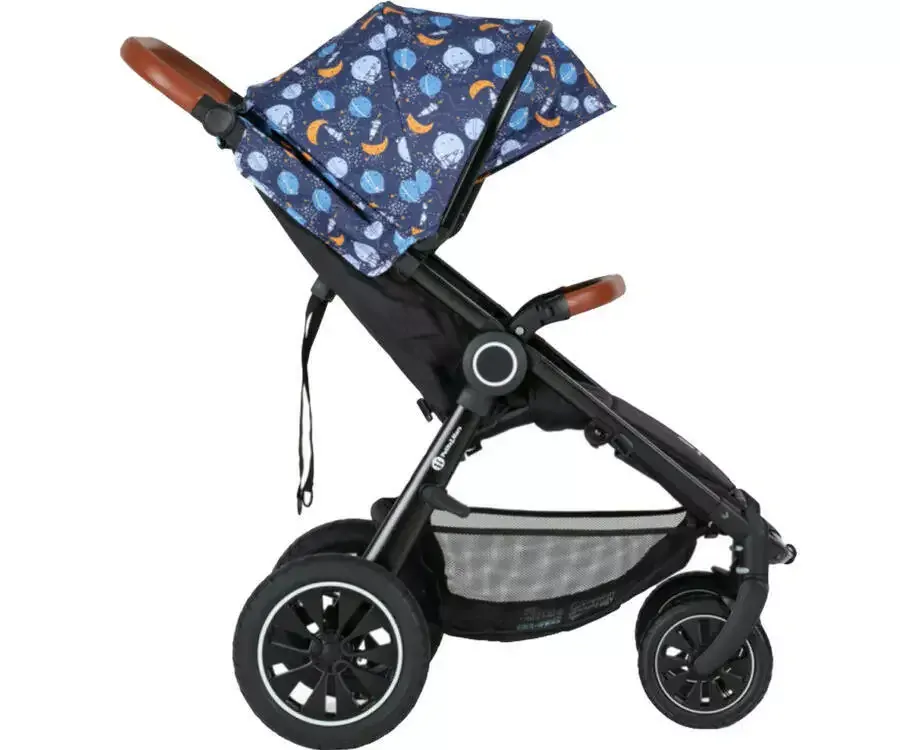 PETITE&MARS Kočárek Street+ Air Oak včetně stříšky a polstrování Limited 100 Cosmos