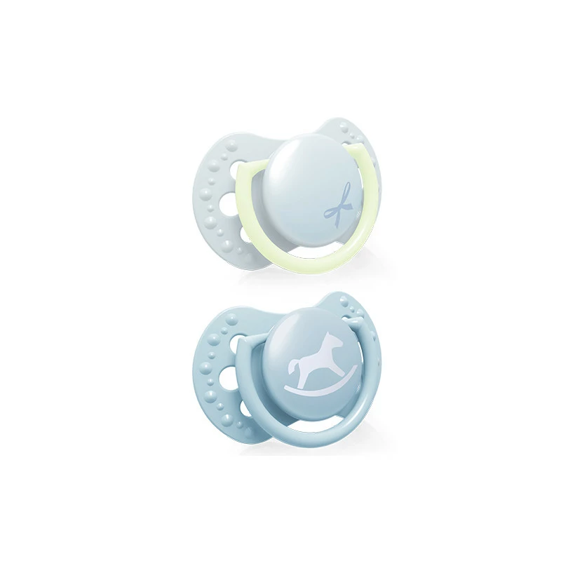 LOVI Dudlík mini BABY SHOWER 0-2m 2ks kluk