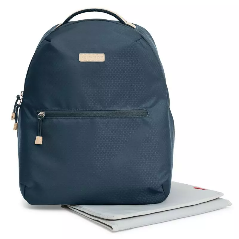 Taška přebalovací / batoh SKIP HOP Go Envi Eco-Friendly Grey Blue Hex