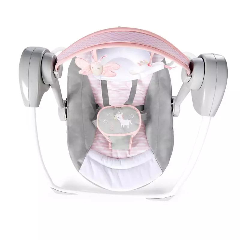 INGENUITY Houpačka s melodií Flora the Unicorn™ 0m+, do 9 kg